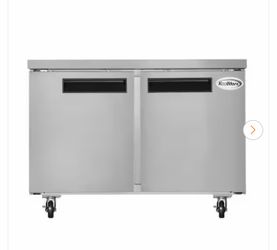 48 in. Commercial Undercounter Freeze r in Stainles