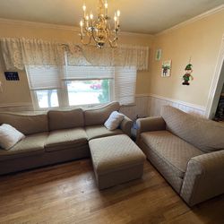 Couch, Loveseat, and Ottoman 
