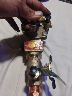 Watts LF009M3QT 3/4" RPZ Backflow Preventer Valve - Brand New / Tested