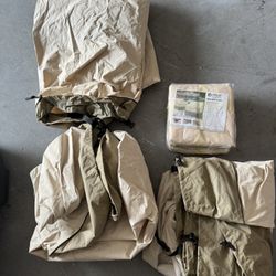 COSFLY Outdoor Patio Furniture Covers 100% Waterproof Heavy Duty  1 Double Sofa ,4 Chairs