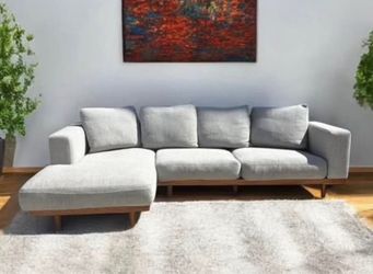 West Elm Down Feather Sectional Couch 🛻Delivery Available🛻
