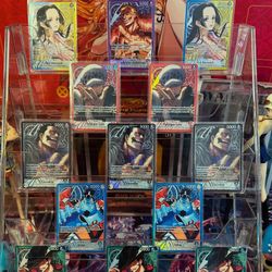 One Piece OP 14 Alt Art Leaders
