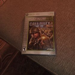 Call Of Duty 3 Platinum Hits XBOX 360