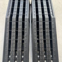 Rampas para automóvil, 2 unidades de capacidad GVW de 13000 libras, altura de elevación de 6.3 pulga