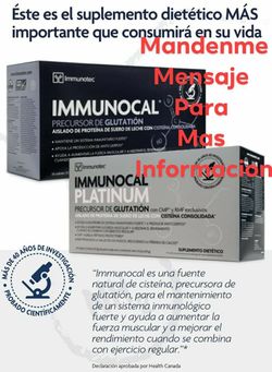 Immunotec/immunocal