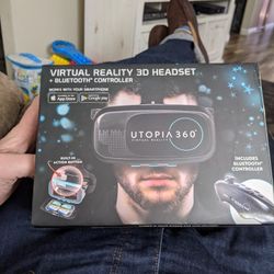 3D Goggles With Bluetooth Remote Brand New In Box