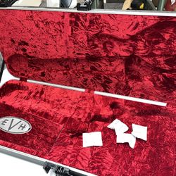 EVH Eddie Van Halen Electric Guitar Hard Case – TSA Lock – Red Interior