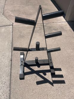Olympic weight tree rack for weights