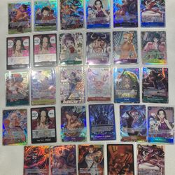one piece card lot 
