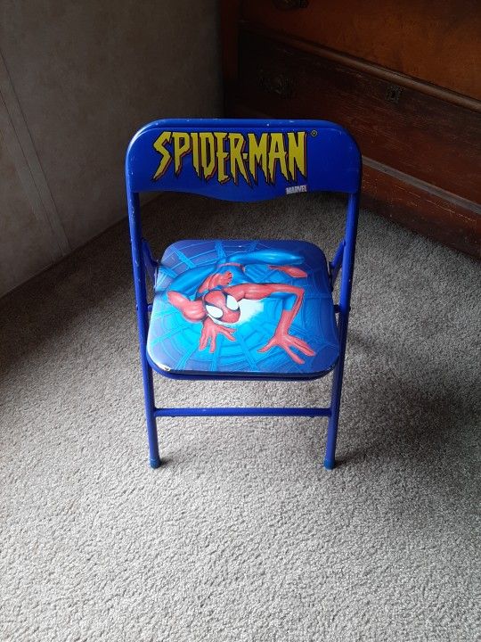 Spiderman Childrens Foldable Chair
