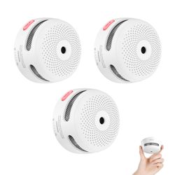 3-Pack Mini Smoke Alarm