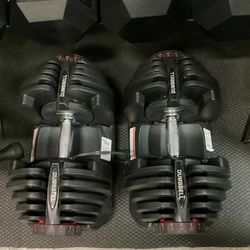 New Rising Gym 40 KG / 90 LB Adjustable Dumbbell Set QTY 2