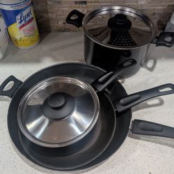 Skillet and Saucepan