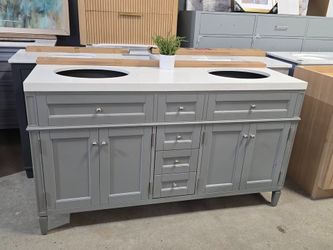 Ilsa 60" Double Bathroom Vanity