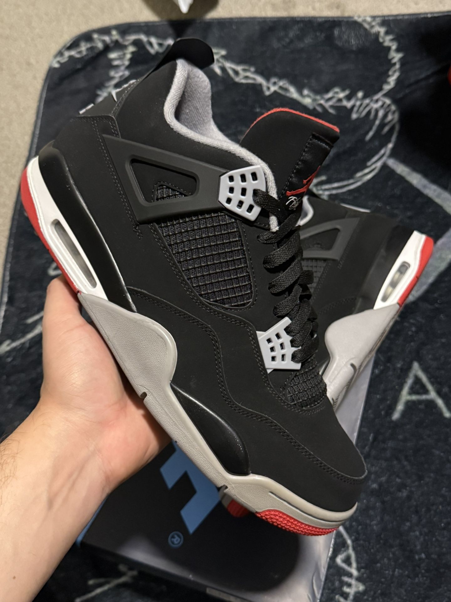 Jorden 4 Breads Size 13 Lightly Used No Box