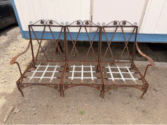 Iron Patio Bench/Seats
