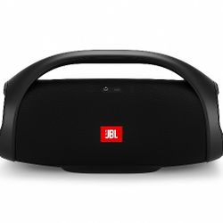 JBL Boombox Portable Wireless Bluetooth Speaker – New, AUX Cable Included, Waterproof, 15H Playtime