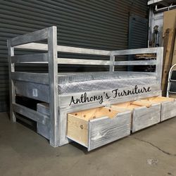 Twin Daybed With Drawers And Mattress