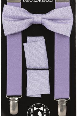 UMO LORENZO - Suspenders set - Lavender/Purple