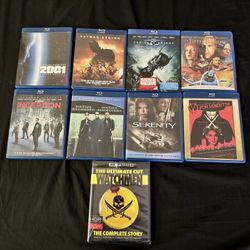 4K UHD and Blu-Ray and Digital Codes Bundle