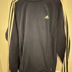 Adidas Track Vintage Hoodie LARGE