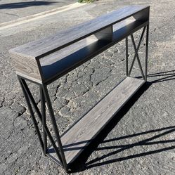 Gray & Black Sideboard