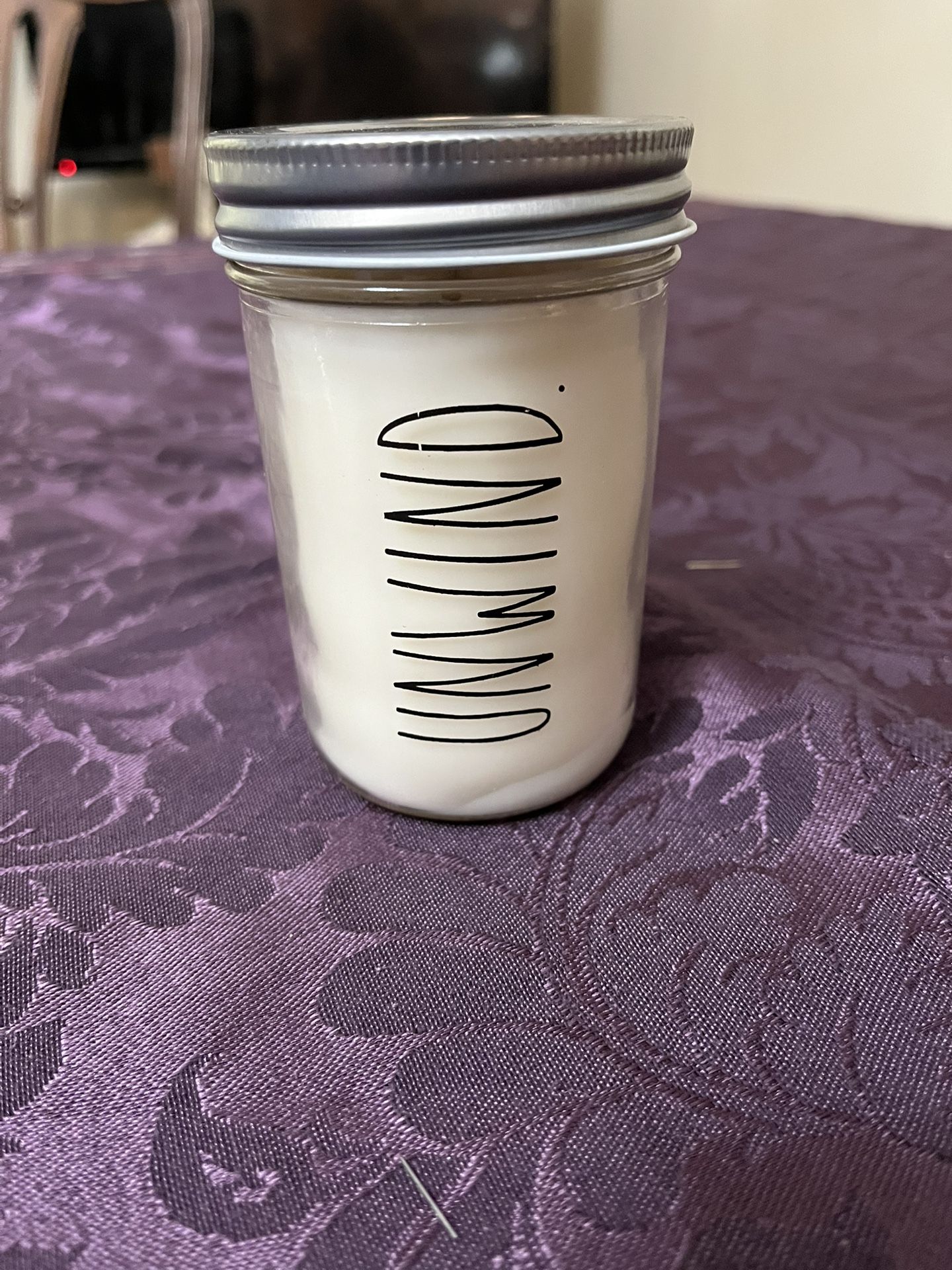 Rae Dunn Unwind Candle