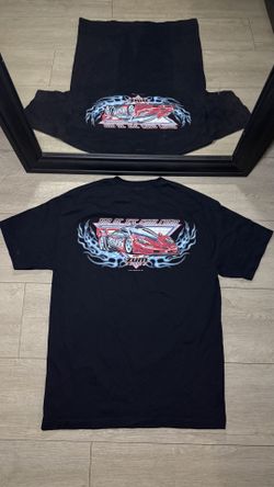 New Y2K 2000s ODM Zum Speed McLaren F1 “Top Of The Food Chain” Flame Shirt