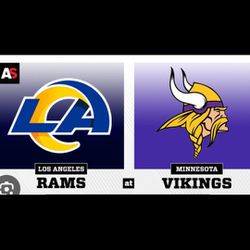 Los Angeles Rams VS Minnesota Vikings 