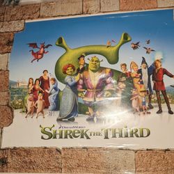 DreamWorks Shrek The Third Limited Edition Lithograph Mint Condition Unopened 