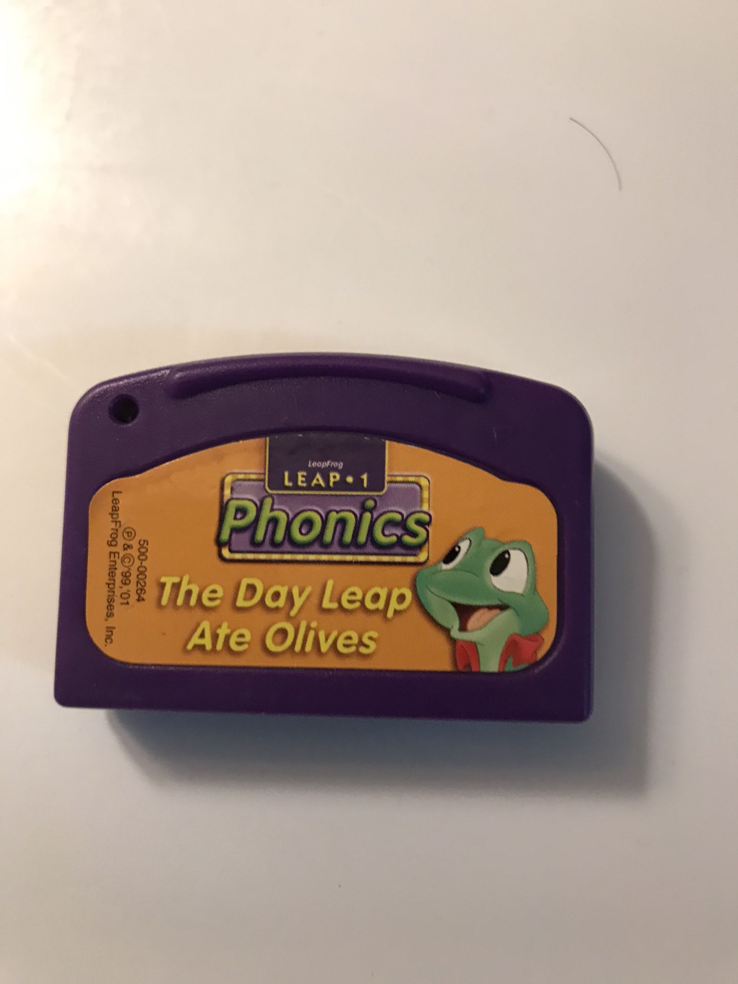 Leapfrog leap 1 phonics the day leap ate olives game cartridge