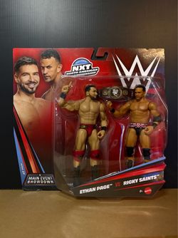 WWE Main Event Showdown Ethan Page and Ricky Saints 2pk