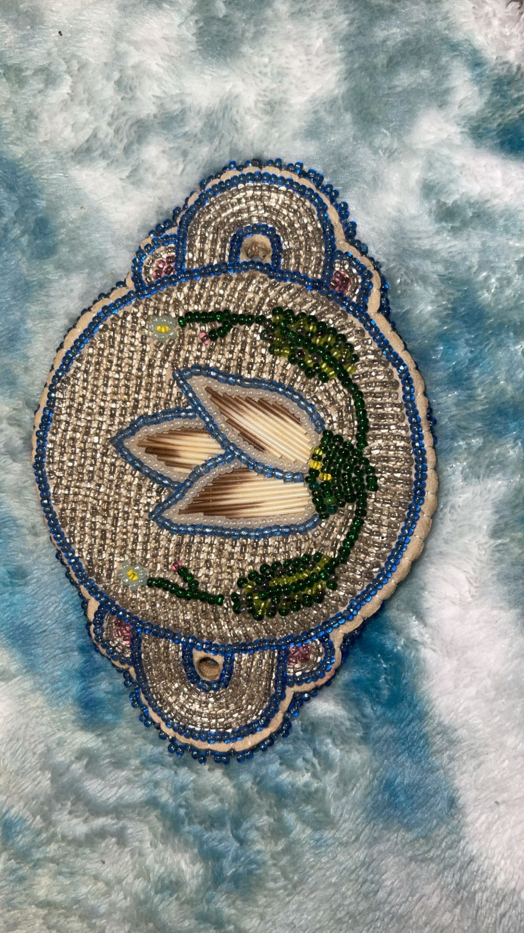 Indigenous Beaded Hair Accessory