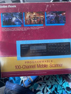 Vintage Radio Shack PRO-2026 100-Channel Programmable Mobile Scanner