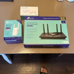 Router Extender And Smart Plugs