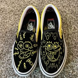 SpongeBob Vans Sz 5Y
