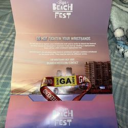 Baja Beach Fest GA Wristband