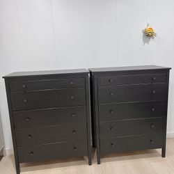 $185.- EACH ONE/CADA UNO IKEA Black Dresser Cajoneras Wardrobe 