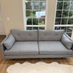 Article Anton 82" Sofa - Winter Gray