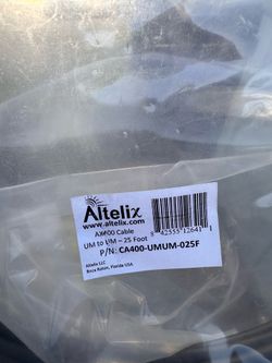 Altelix 25ft AX400 Low Loss Coax Cable - PL-259 (UHF Male) - New