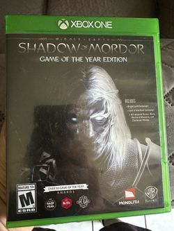 Xbox One Shadow of Mordor