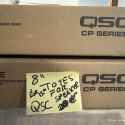 Speaker Totes 2x$10
