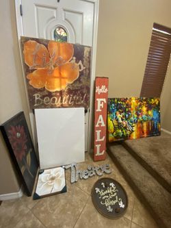 Brand new home decor-$60 for all. Higley and ray.