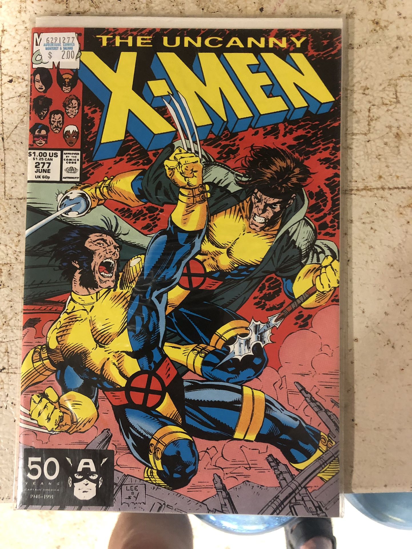X-men 277-282 All Book Mint Condition 
