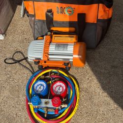 HVAC refrigeration service kit. 