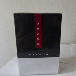 PRADA LUNA ROSSA CARBON 1.6OZ/50ML,  NEW SEALED BOX