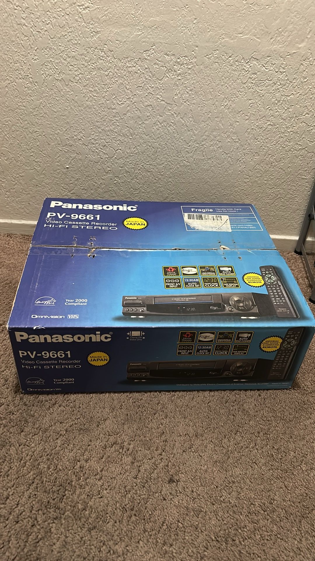 Panasonic PV-9661 VCR