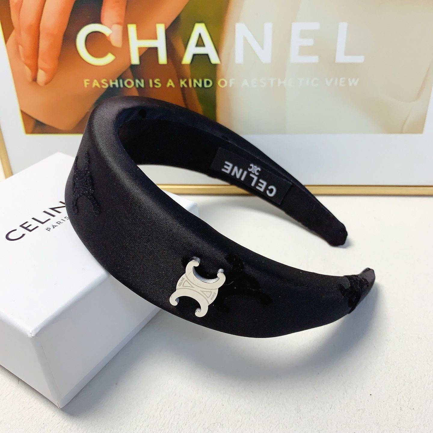 Celine Headband Black