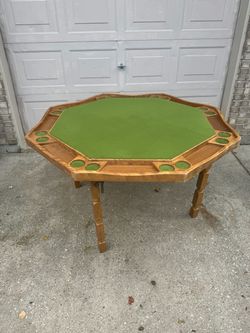 Poker table