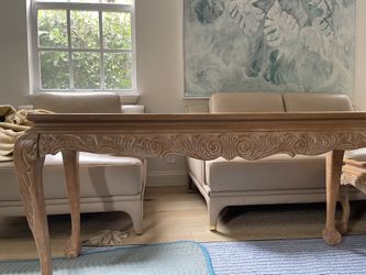 Long end table by Lexington